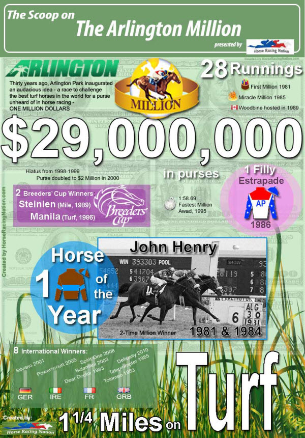 Arlington Million Infographic Fun Facts
