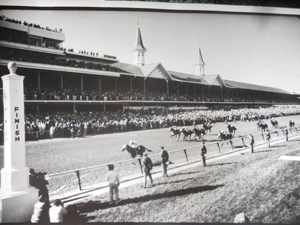 1970 Press Photo Kentucky Derby Winning Racehorse Dust Commander